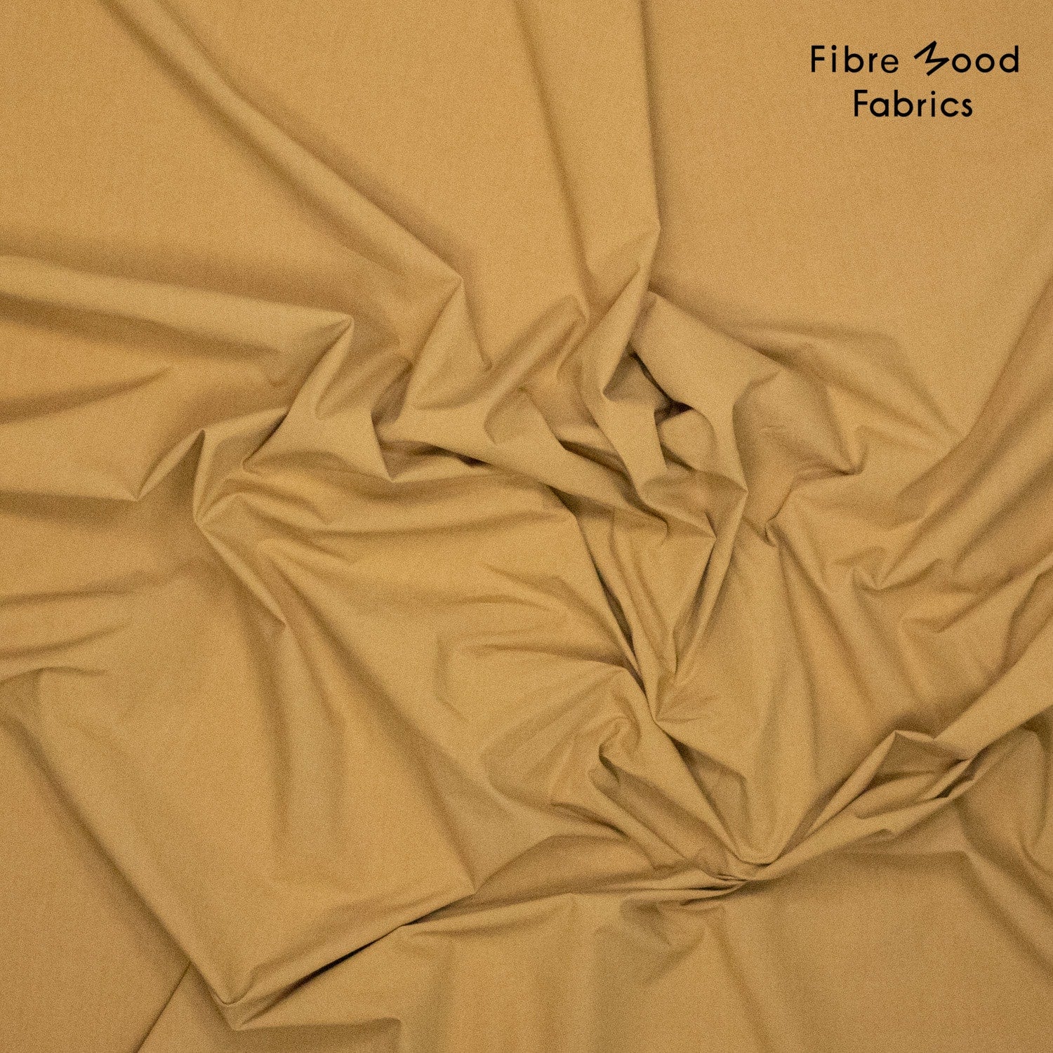 Fibre Mood - Poplin stone washed otter bruin