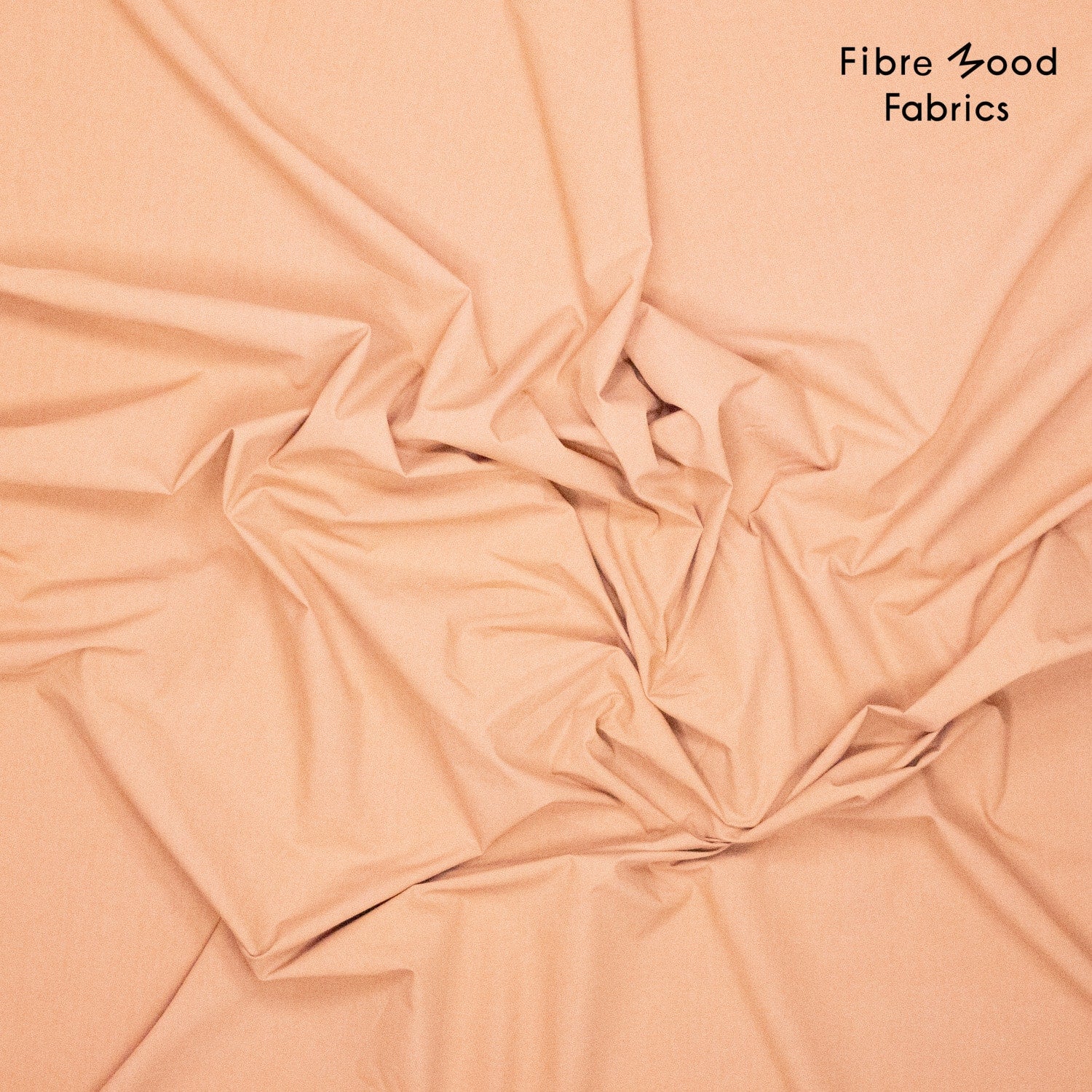Fibre Mood - Poplin stone washed perzik