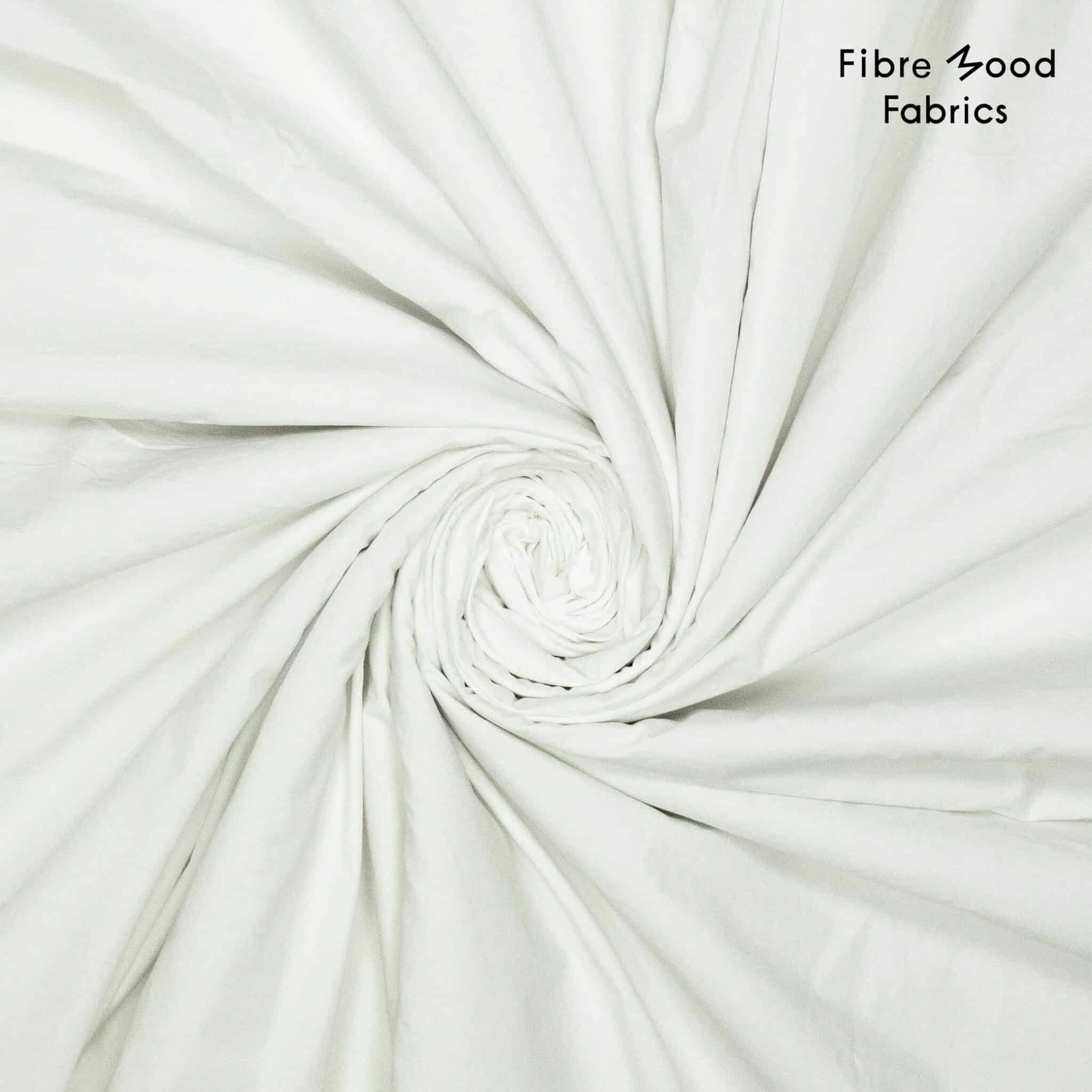 Fibre Mood - Poplin stone washed wit