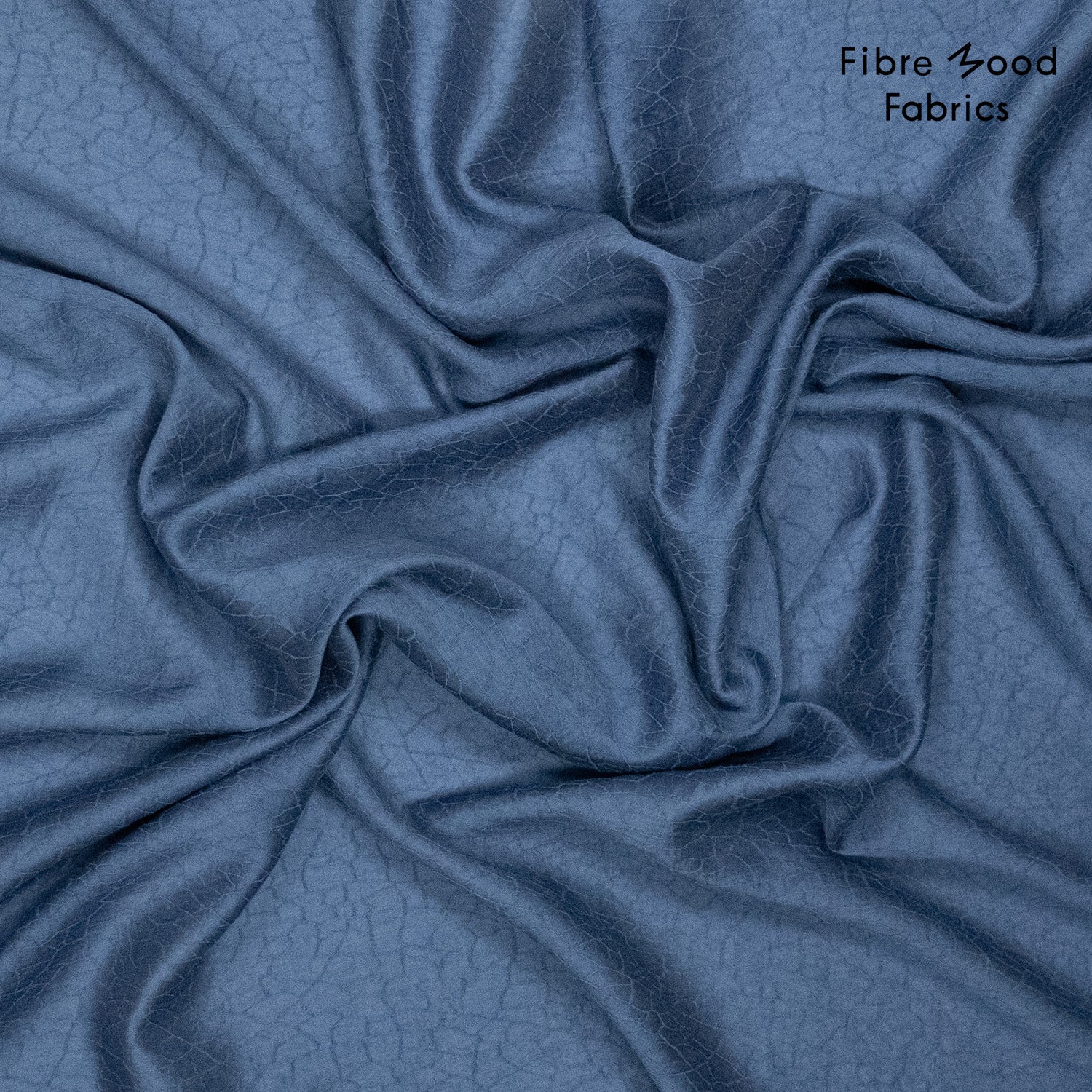 Fibre Mood - Tencel jacquard donkerblauw