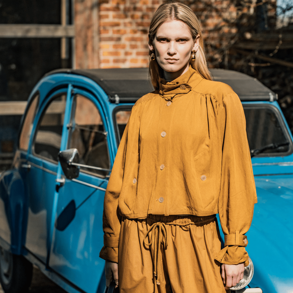 Fibre Mood - Viscose twill bruin
