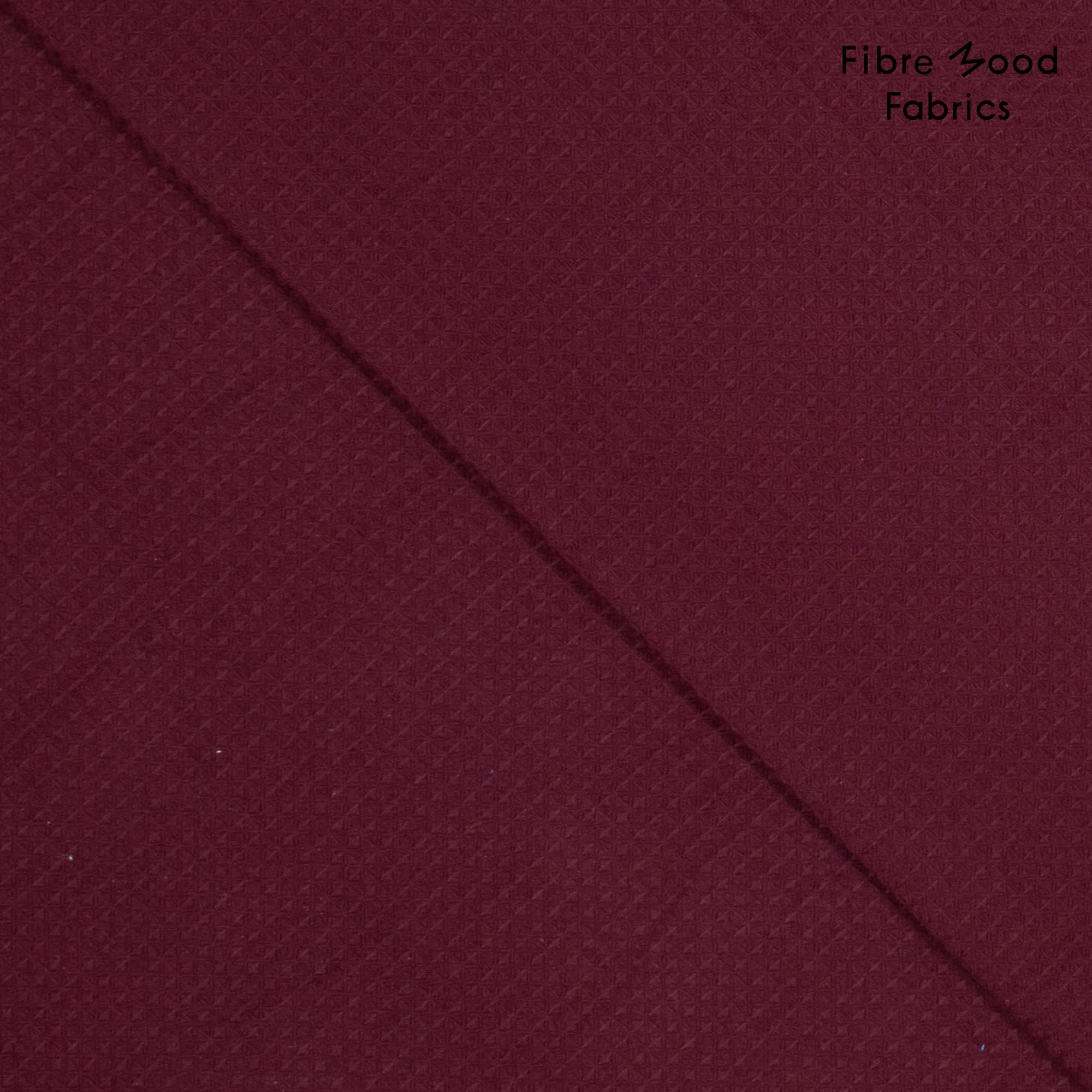 Fibre Mood - Wafelkatoen aubergine