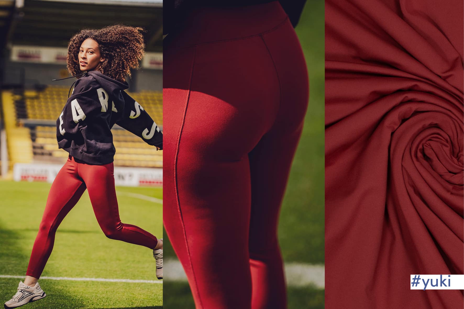 Fibre Mood - Yoga sportwear uni rood