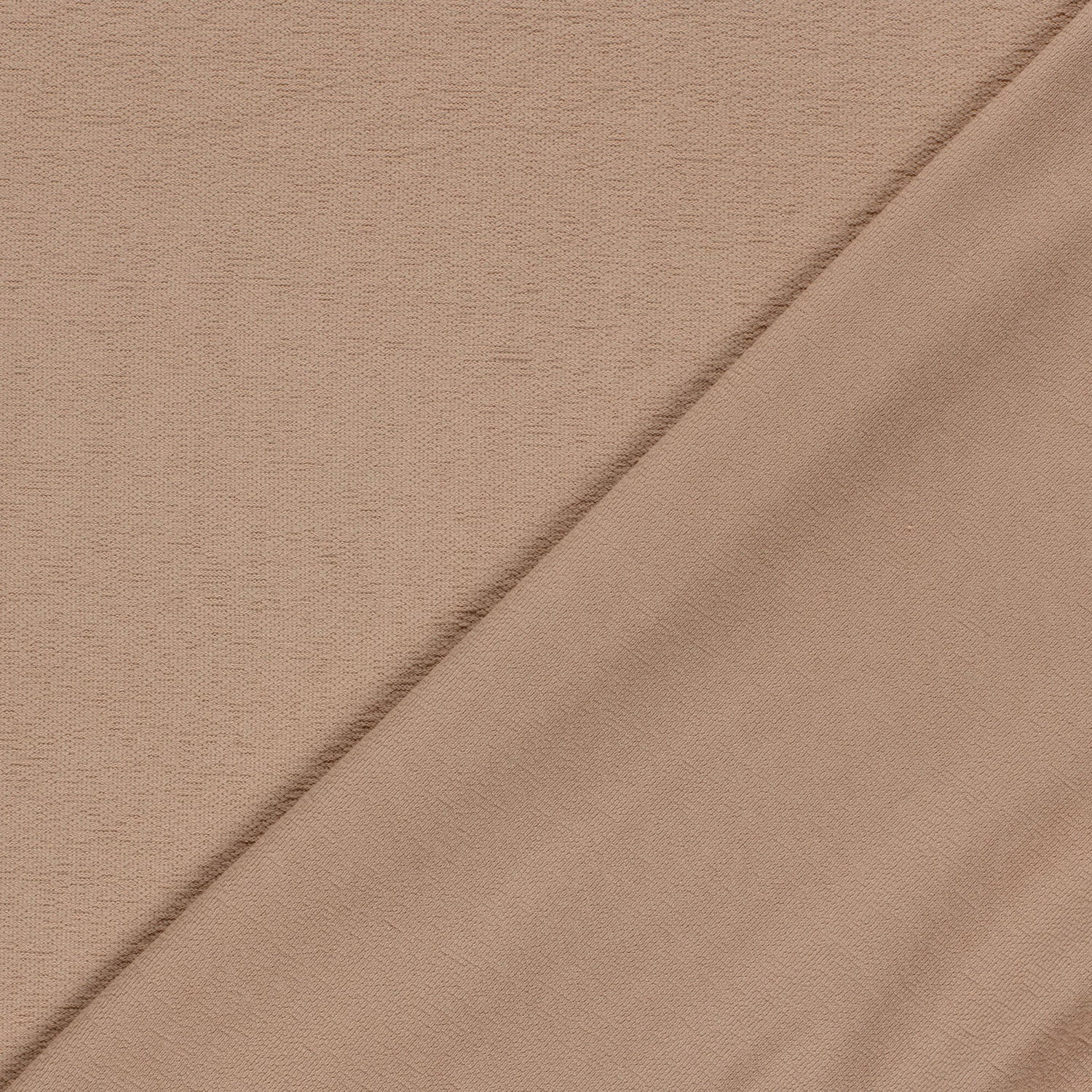 French terry crepe uni nude