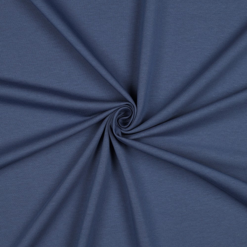 French terry uni indigo