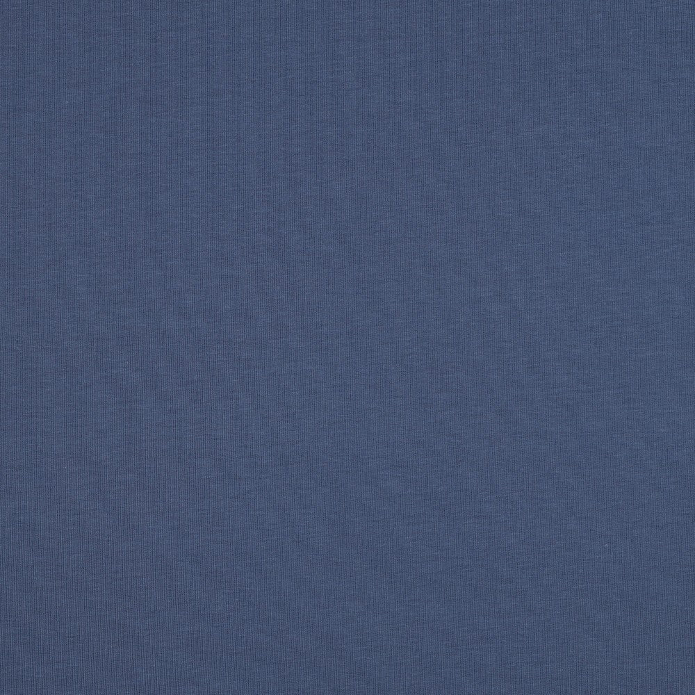 French terry uni indigo