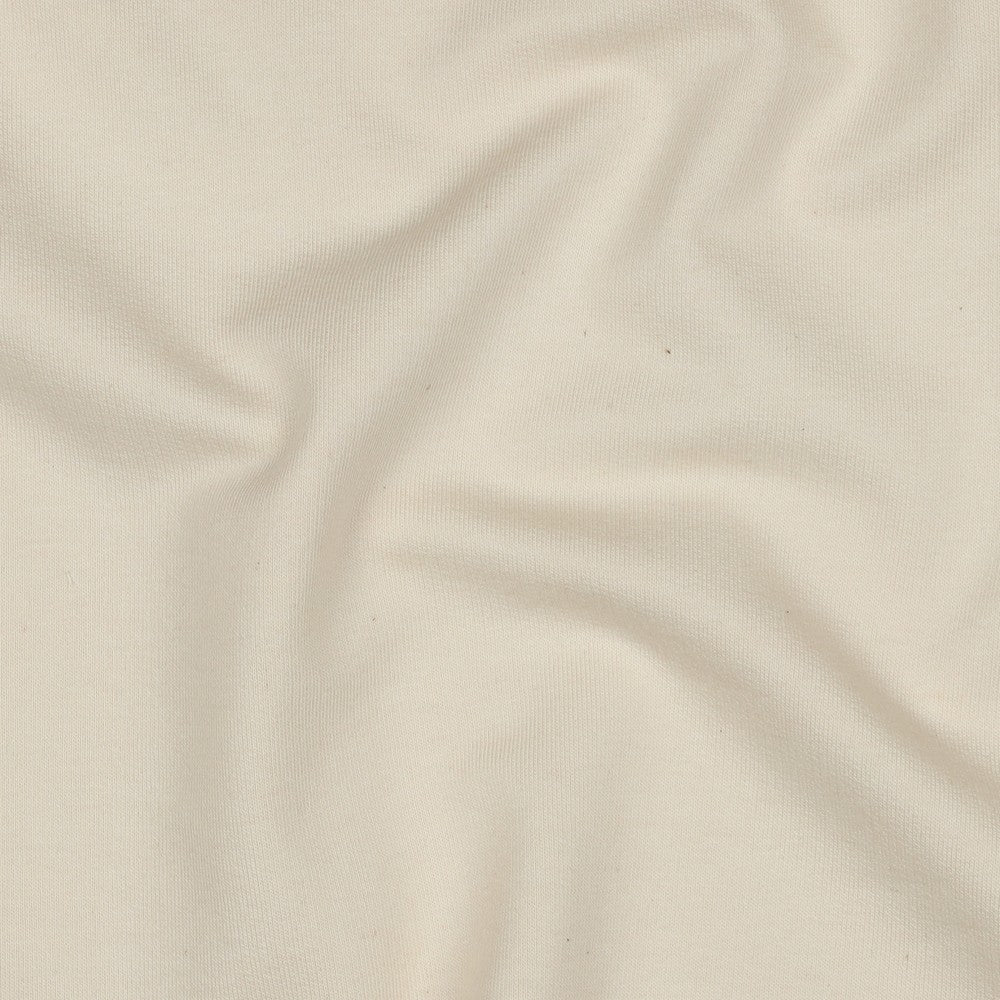 French terry uni naturel
