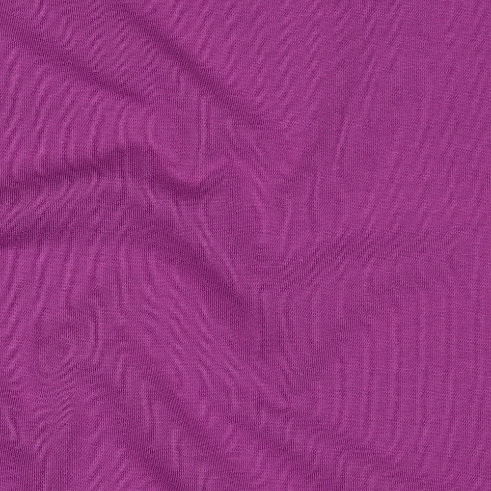 French terry uni violet