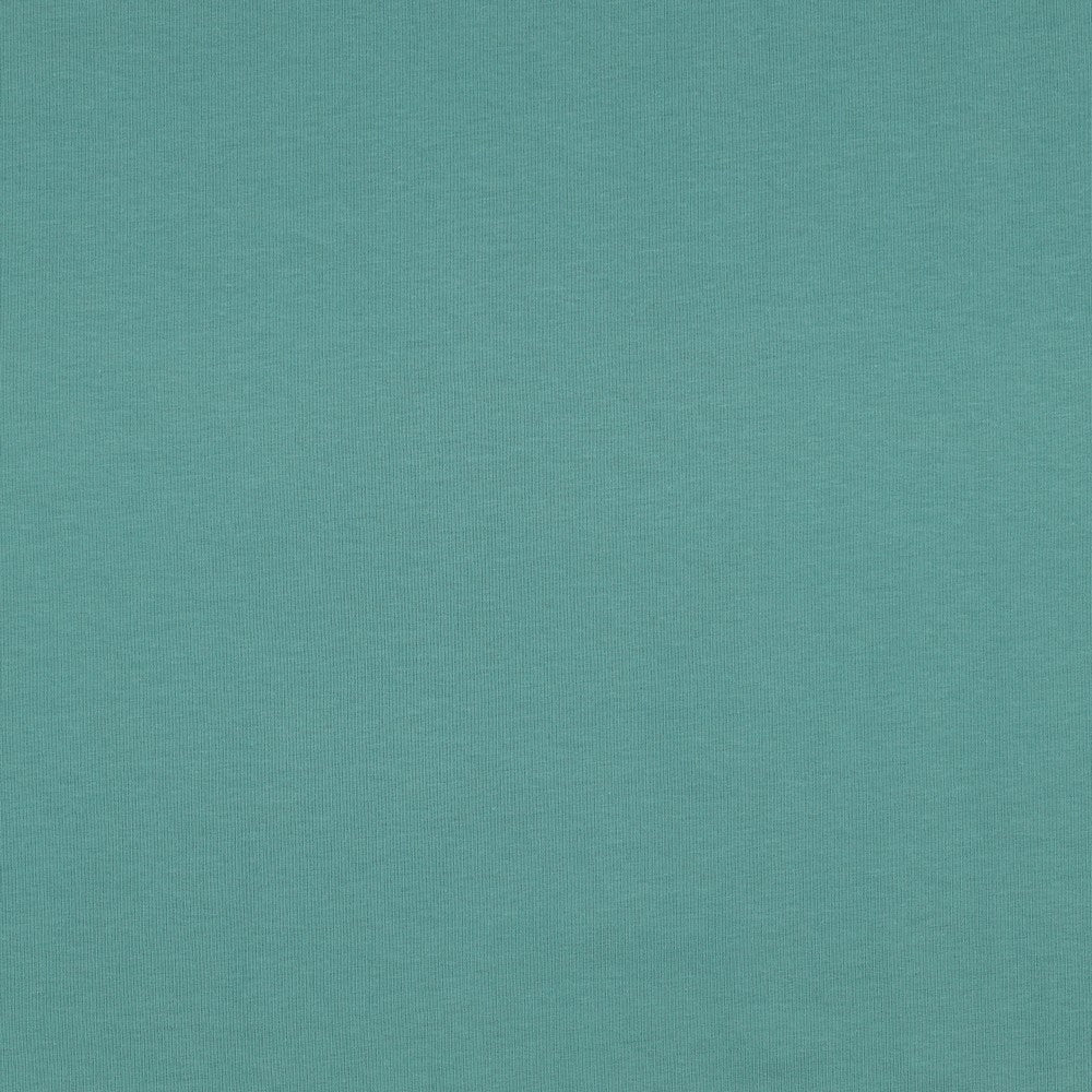 French terry uni zeegroen