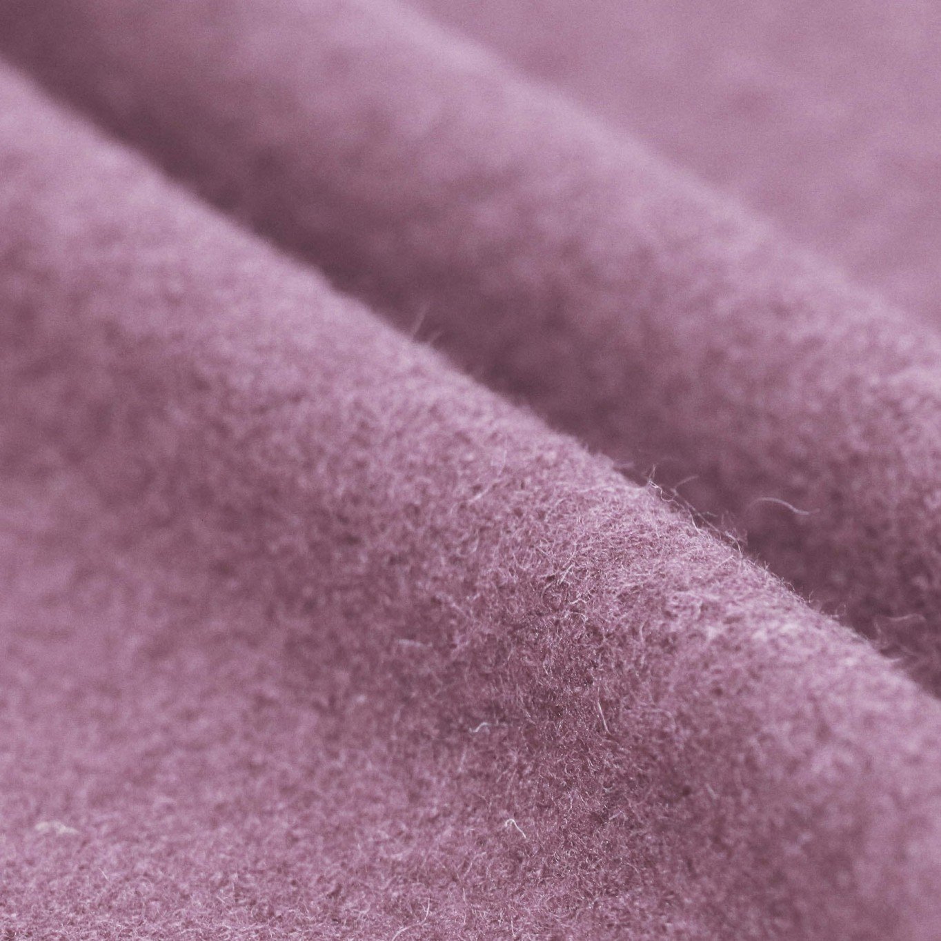 Fulled loden wool oud lila