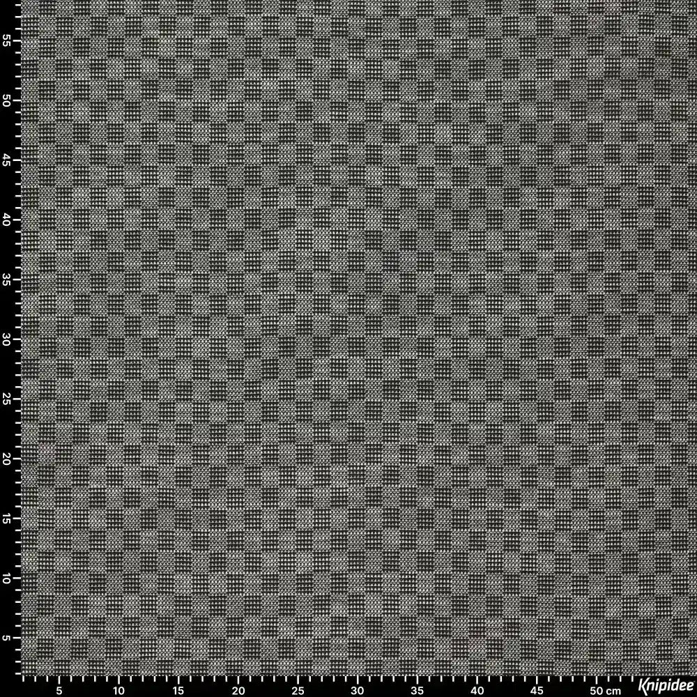Gebreide jacquard blokjes