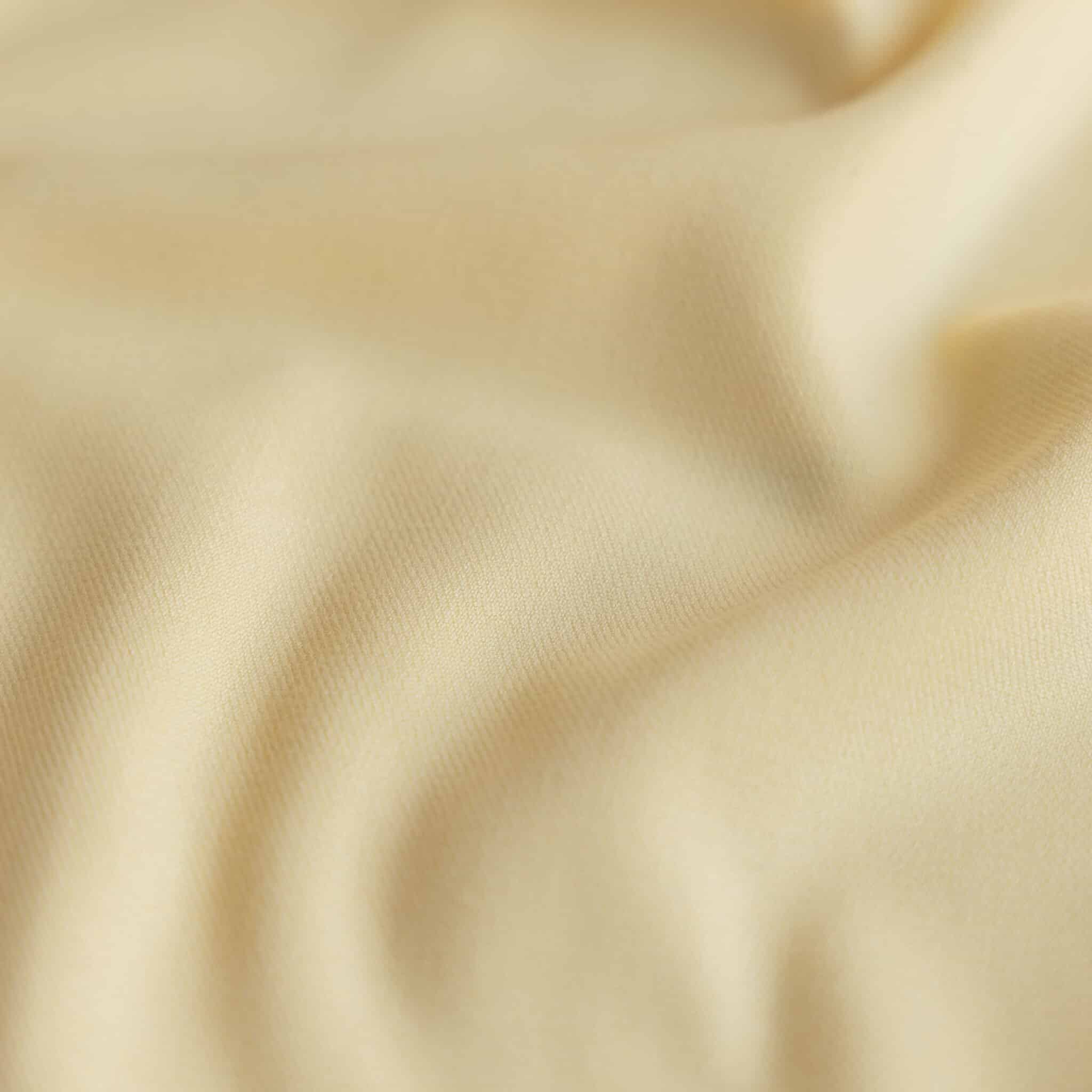 Geweven bamboo | gerecycled polyester lichtgeel