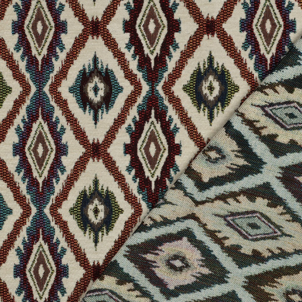 Gobelin chenille abstract ecru