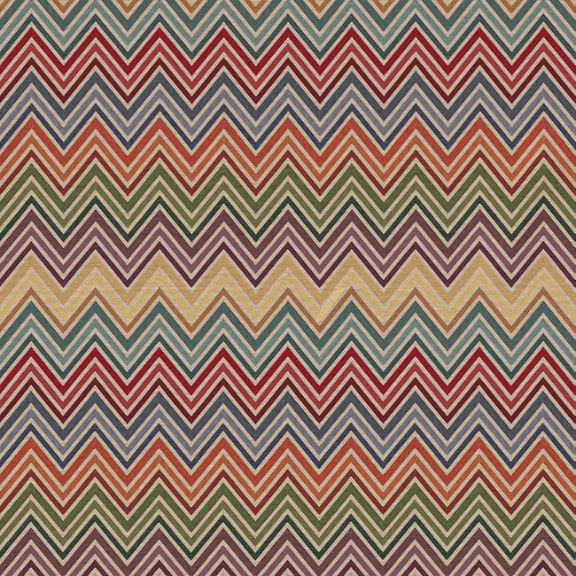 Gobelin graphic zigzag wave