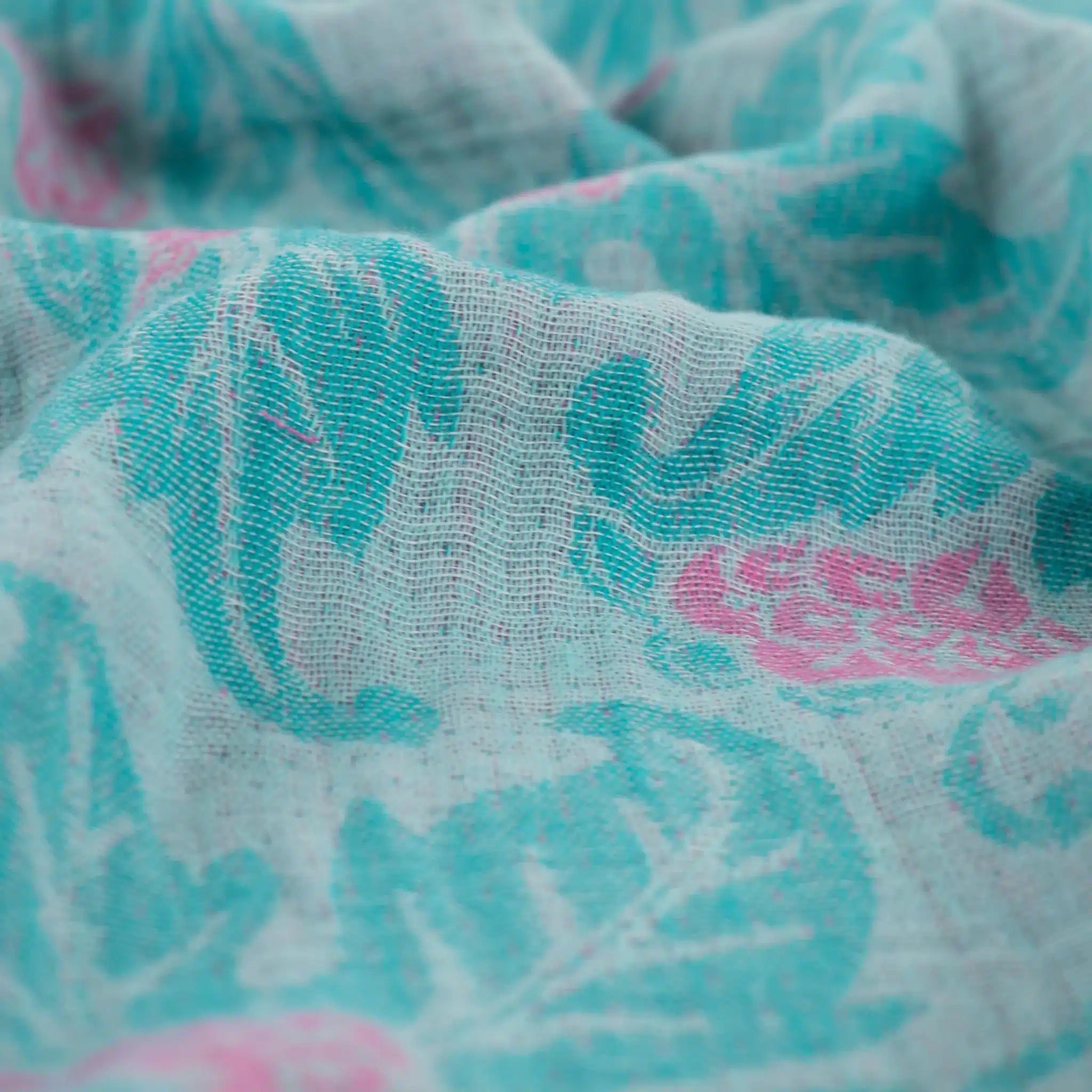 Hammam jacquard bloemen tiffany