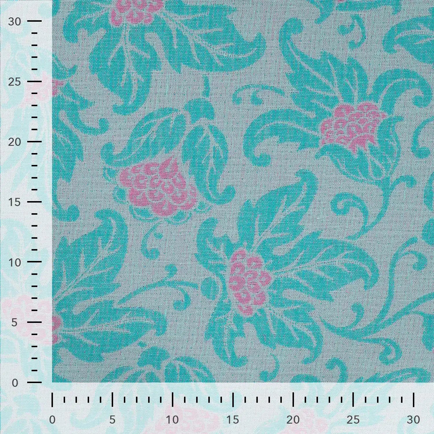 Hammam jacquard bloemen tiffany
