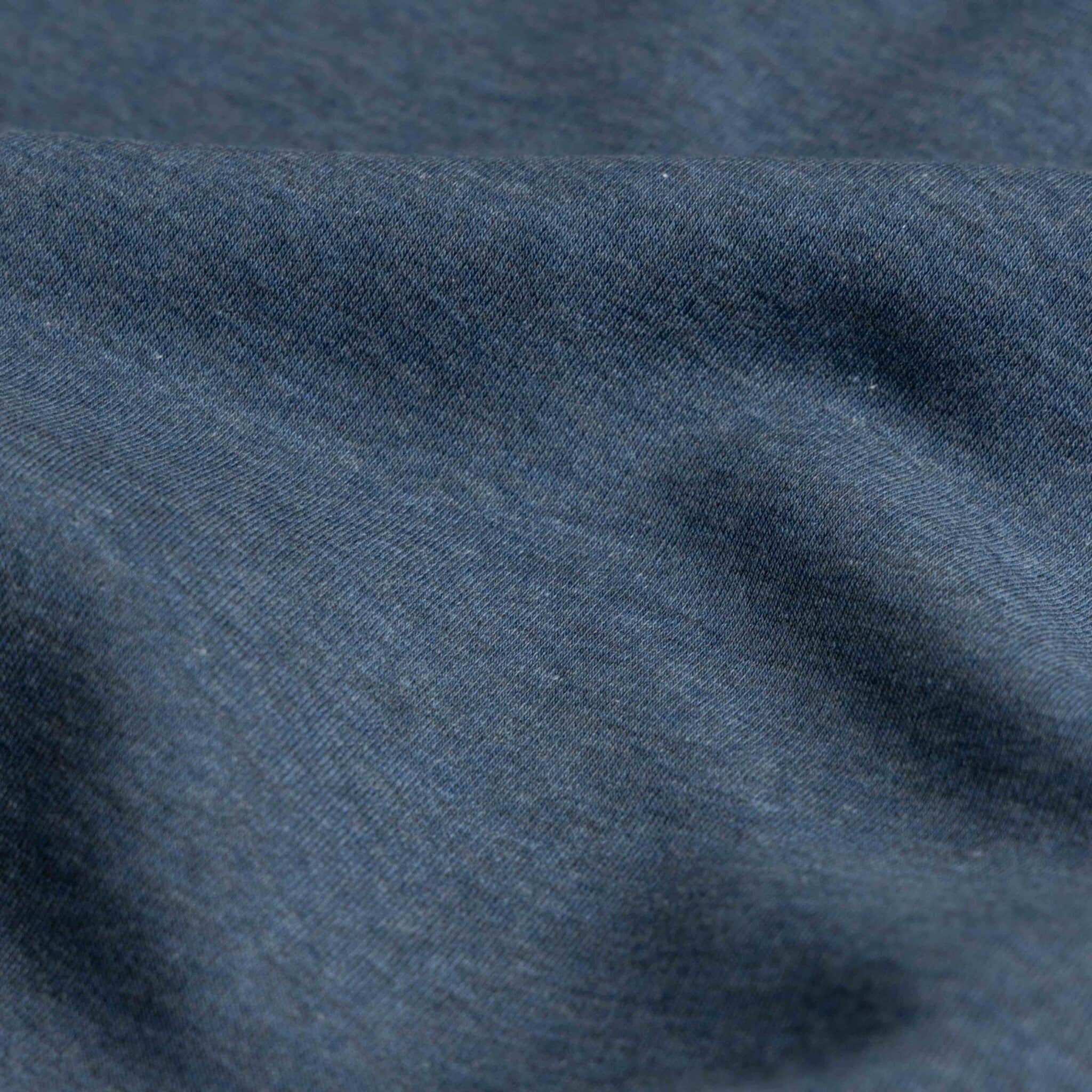 Heavy jogging brushed navy melange