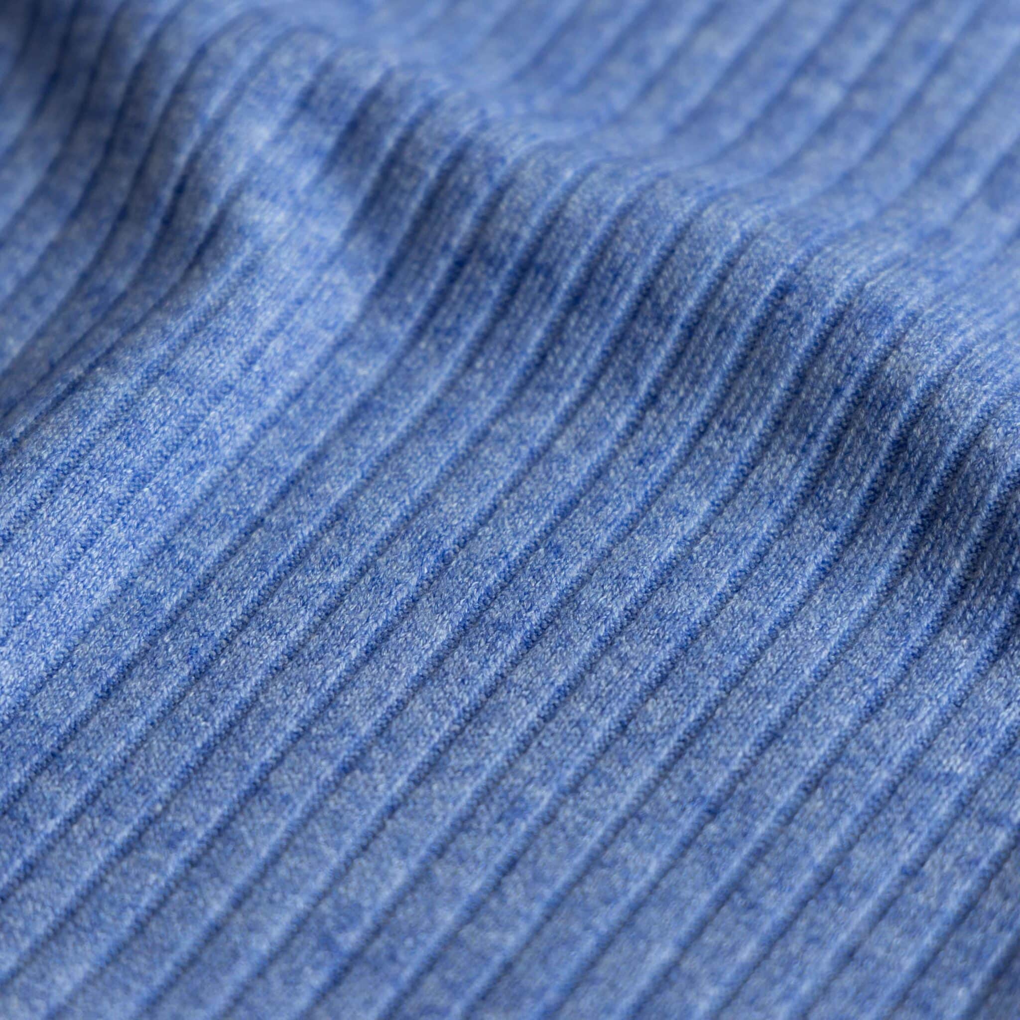 Heavy knitted rib lavendelblauw