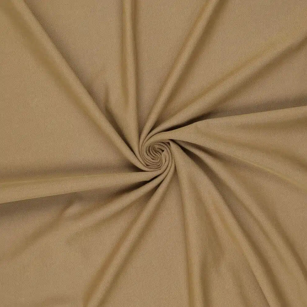 Heavy lyocell twill lichtbruin