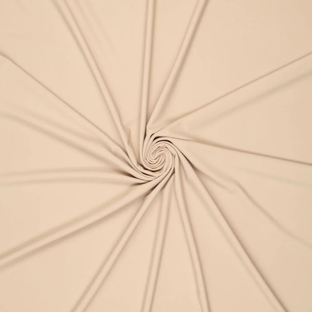Heavy travel jersey licht beige