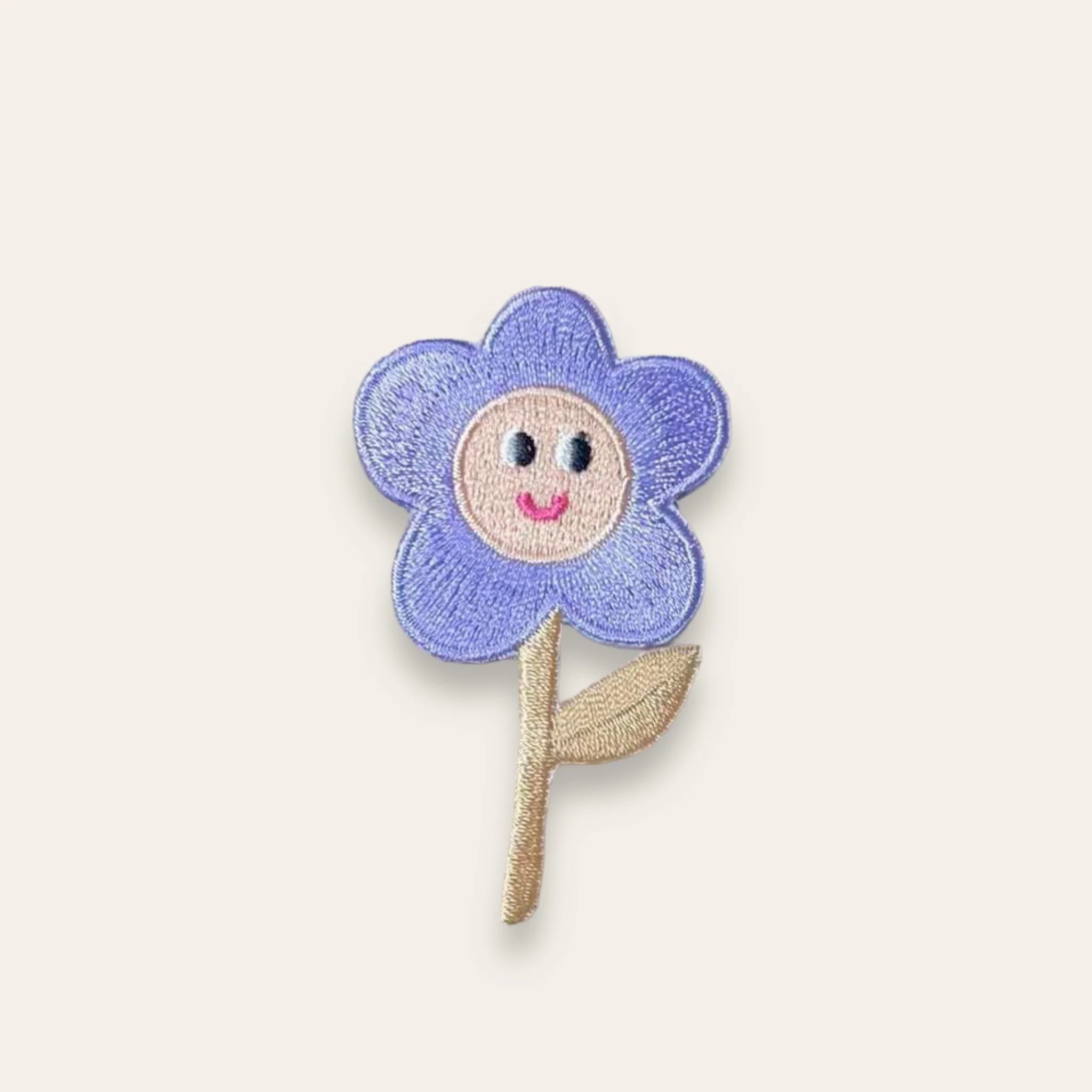HejPatches - strijkapplicatie bloem lila