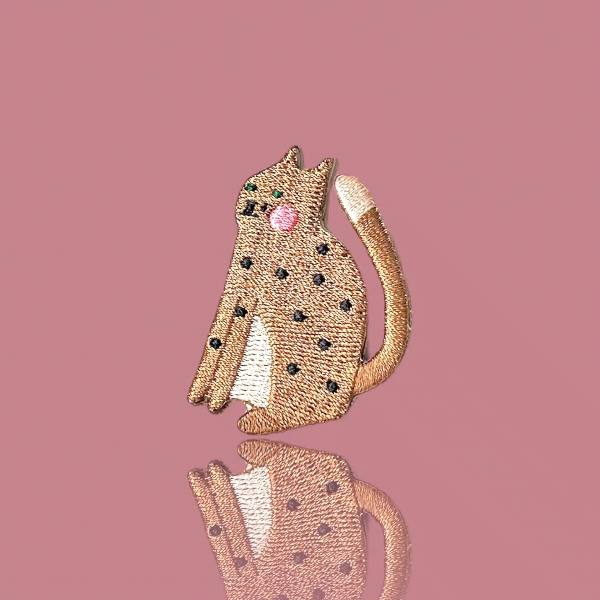 HejPatches - strijkapplicatie kat