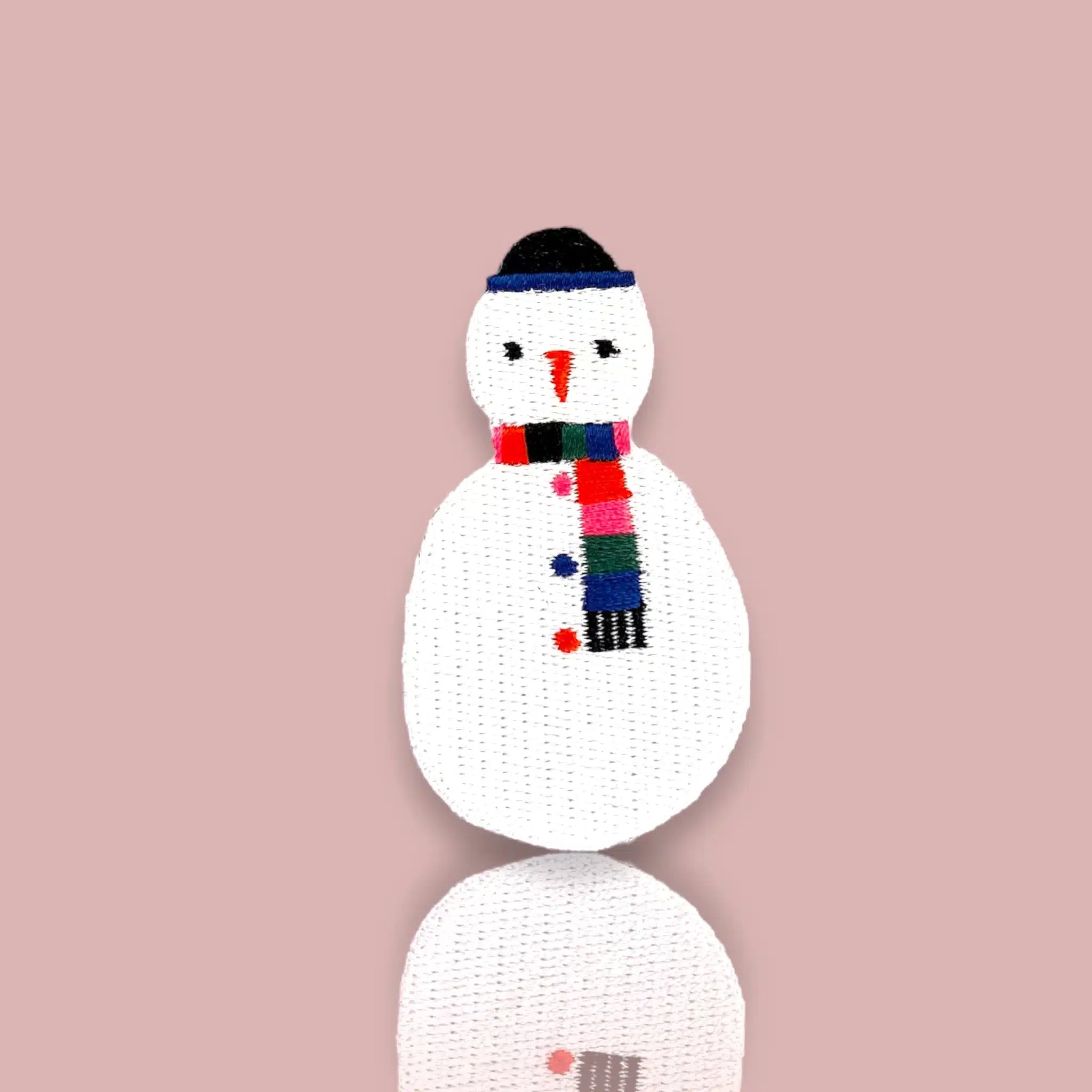 HejPatches - strijkapplicatie sneeuwpop
