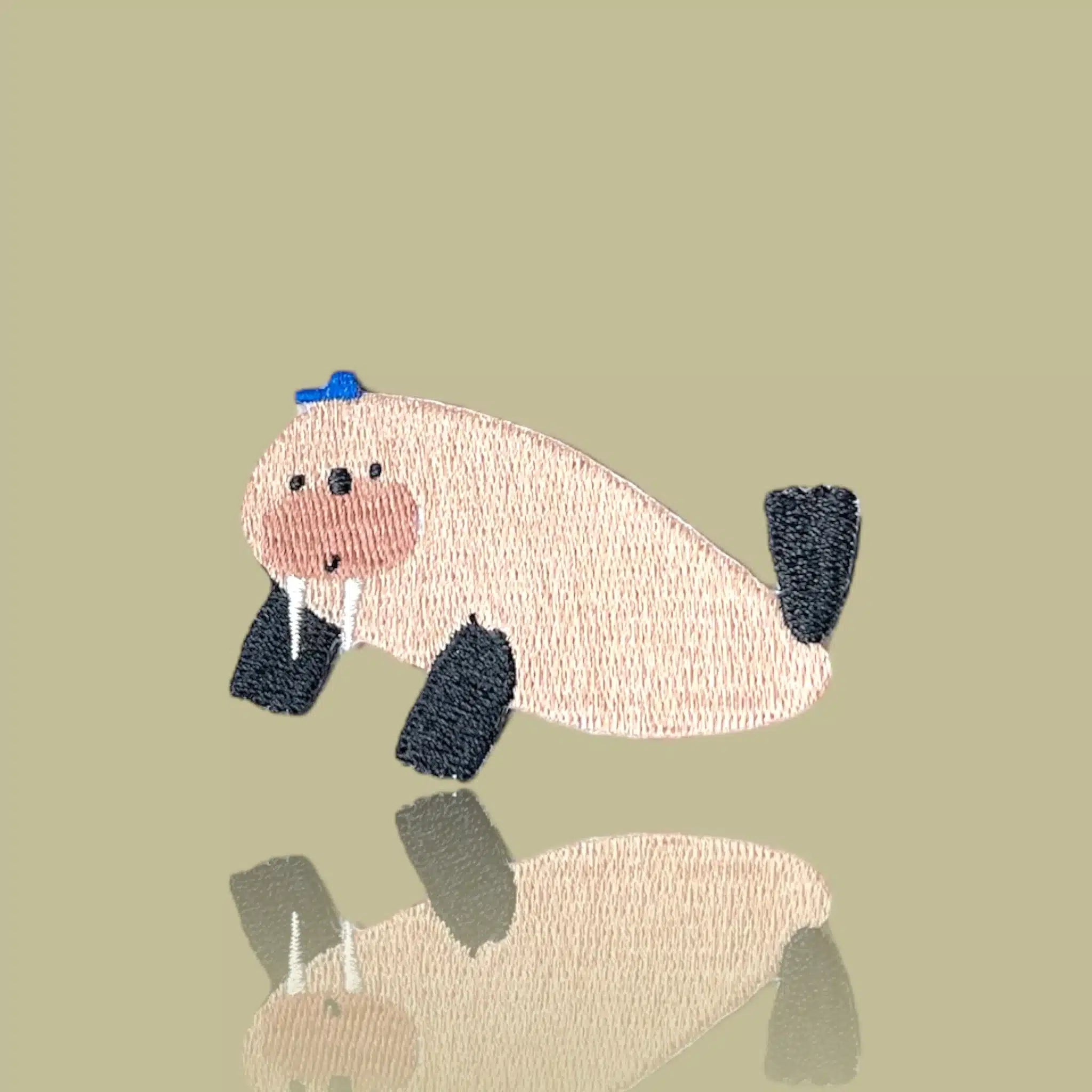 HejPatches - strijkapplicatie zeehond