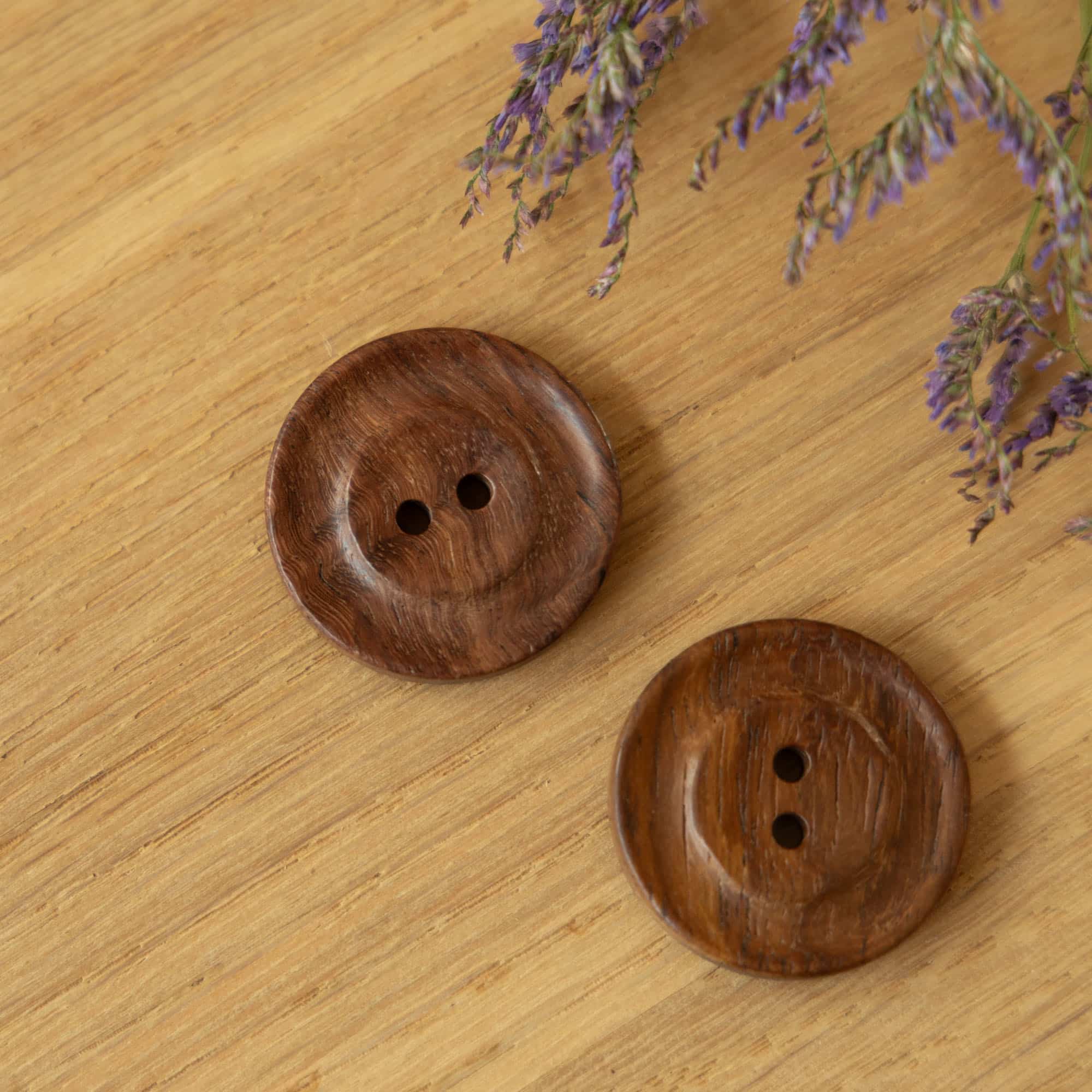 Houten knoop 30mm