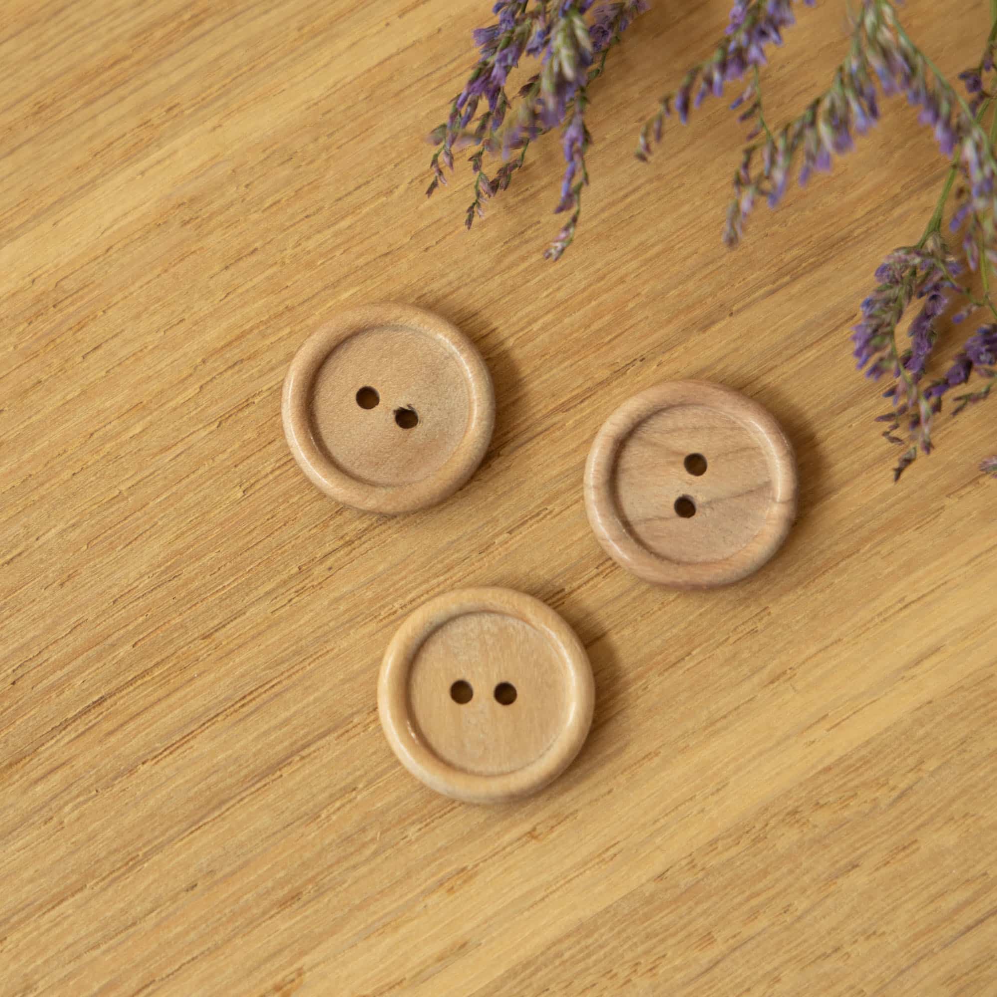 Houtlook knoop rand 20mm