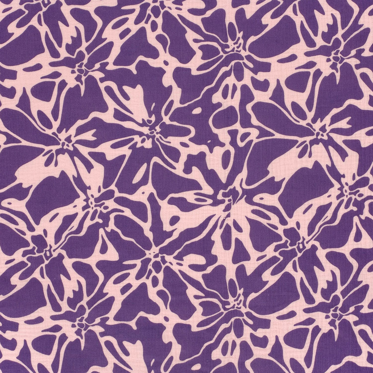 Hydrofiel abstracte bloemen lila