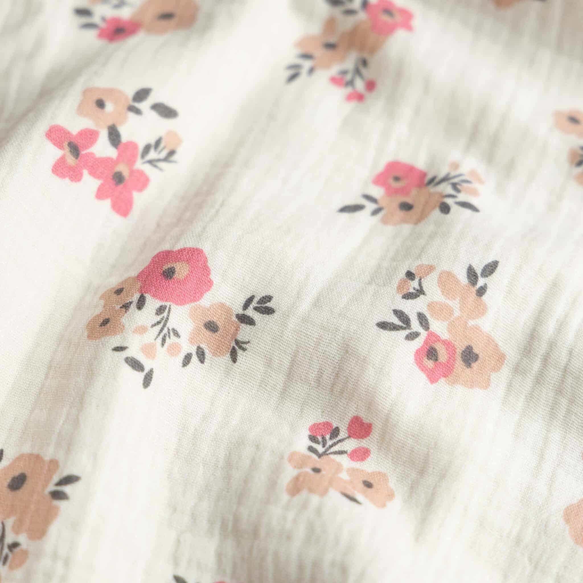 Hydrofiel bloemen molisa offwhite