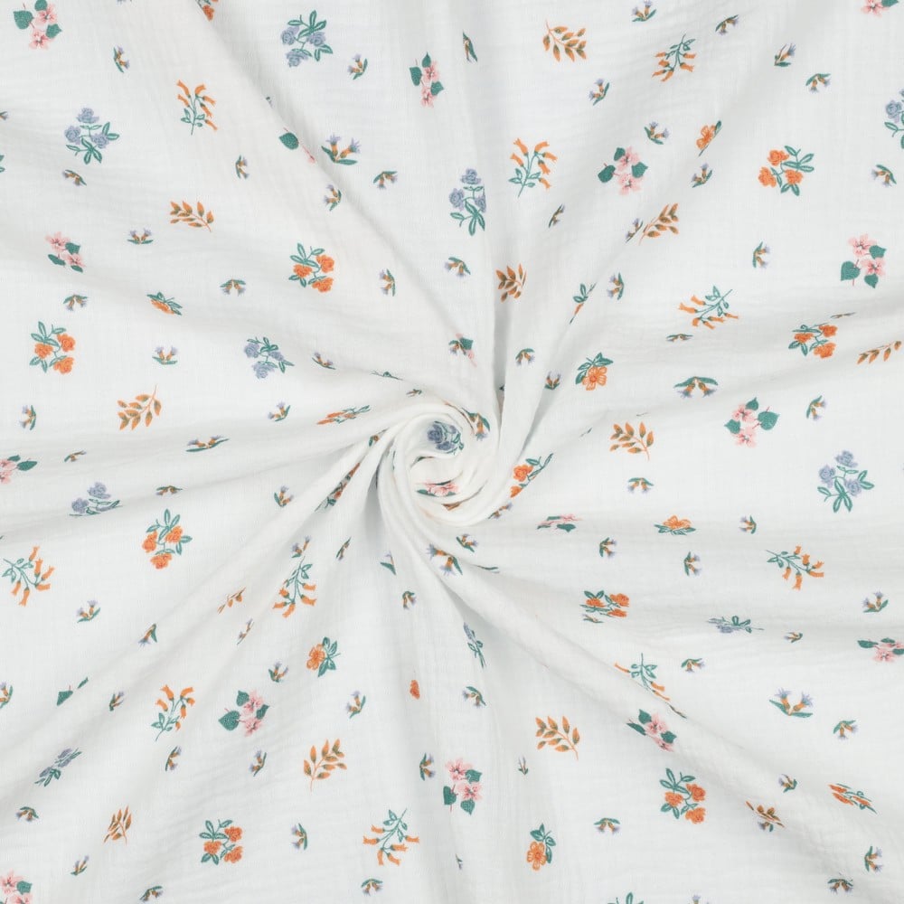 Hydrofiel bloemen wit