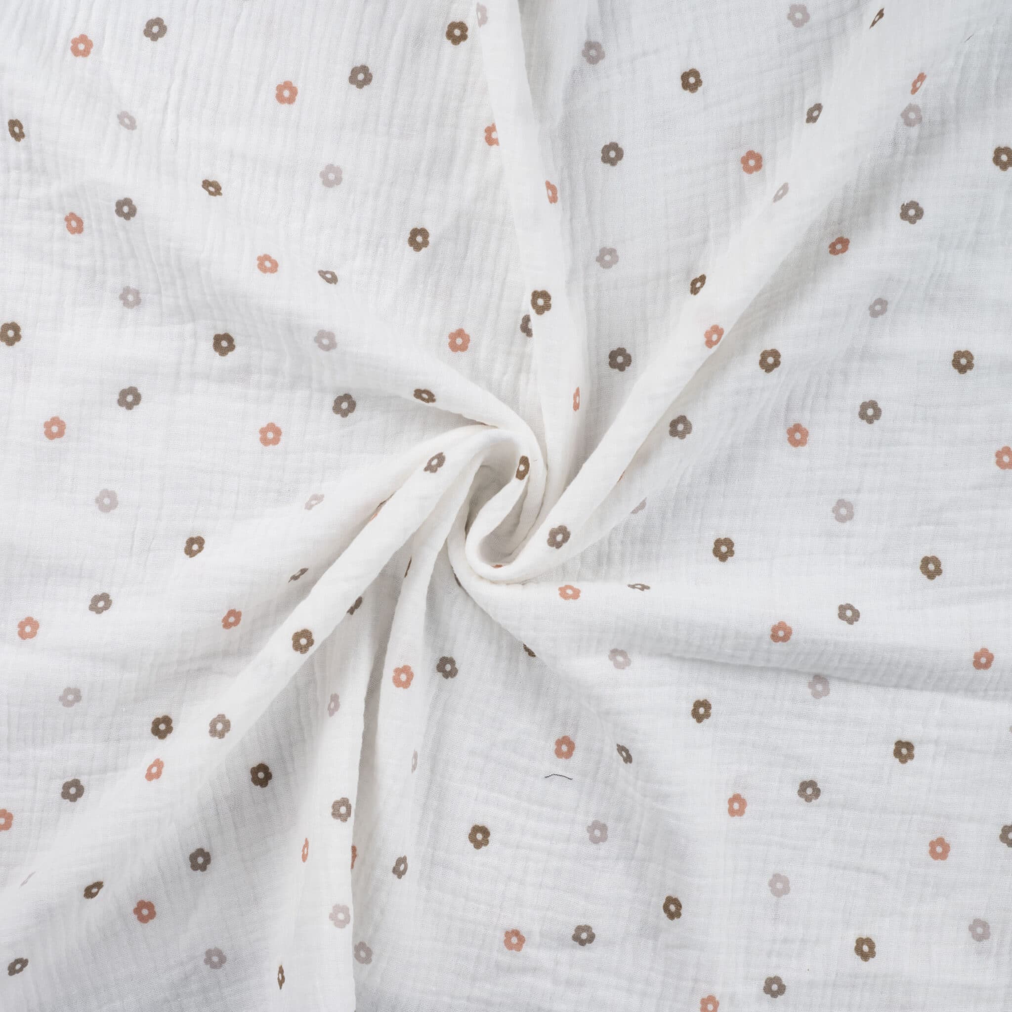 Hydrofiel kleine bloemen offwhite