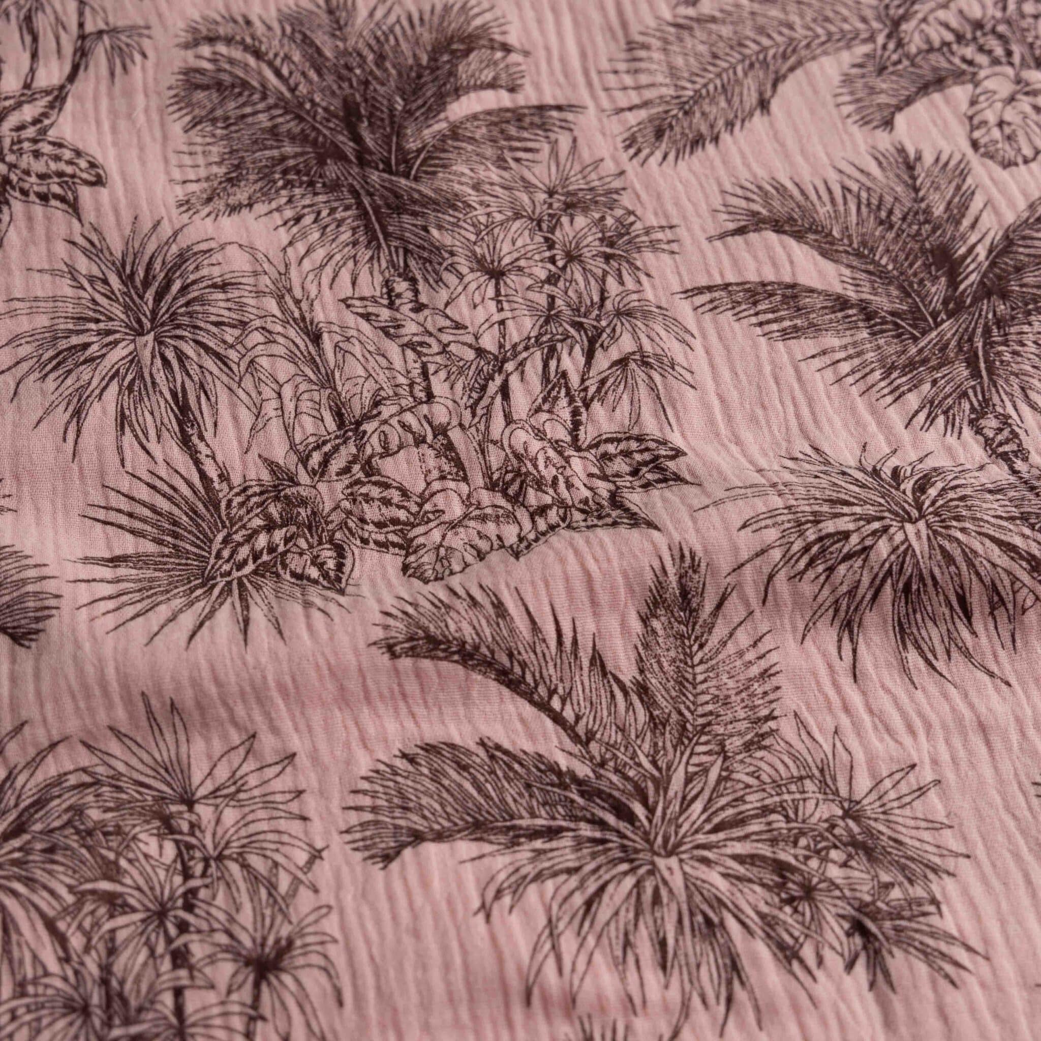 Hydrofiel palmen roze
