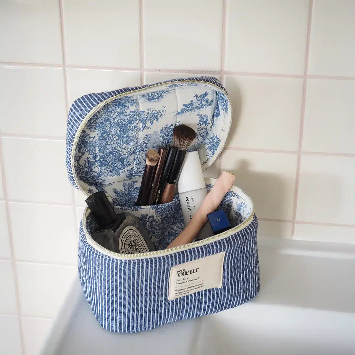 Ikatee - Bristol vanity etui/tasje (papieren patroon)