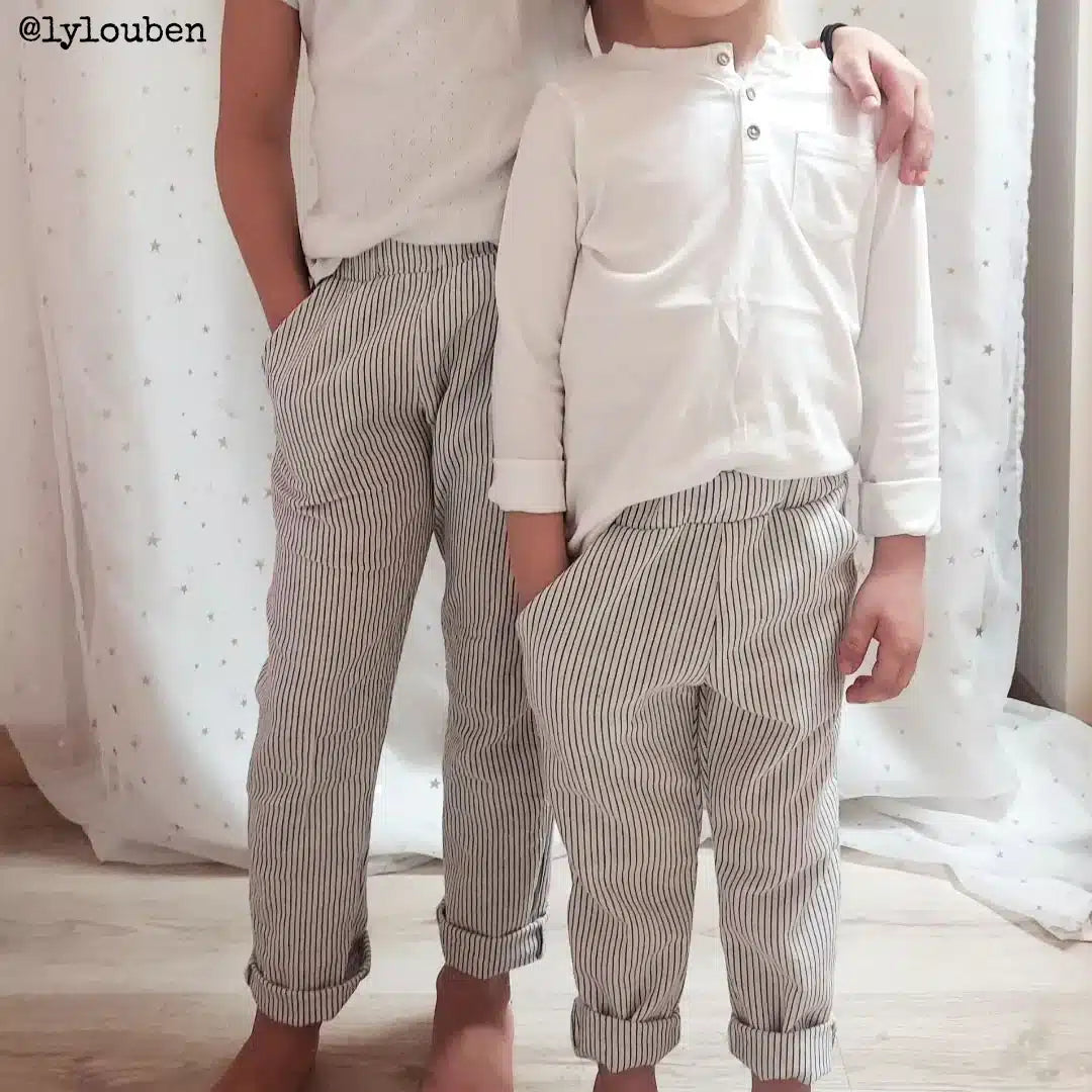 Ikatee - Dakar broek &amp; short kids (papieren patroon)