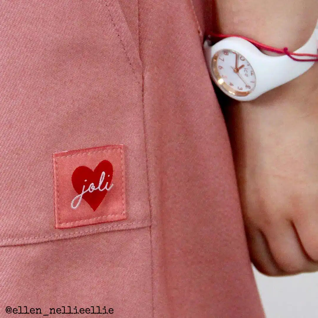 Ikatee - Joli hart roze labels