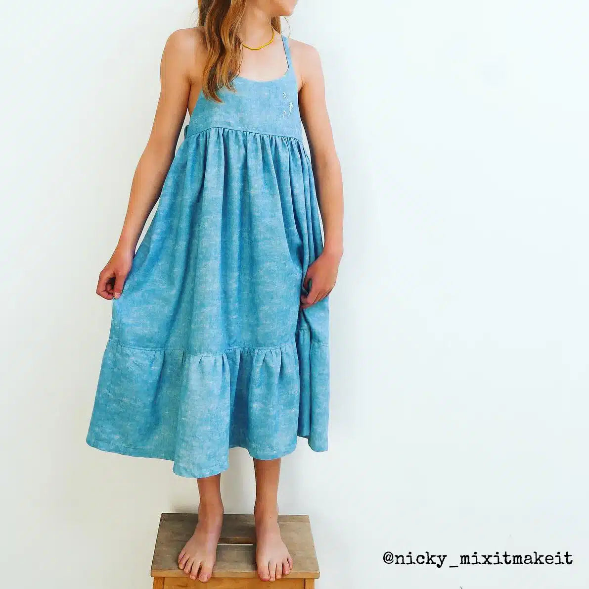Ikatee - Lena jurk/blouse kids (papieren patroon)