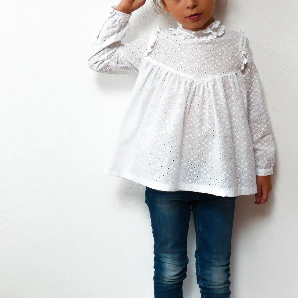 Ikatee - Louise blouse/jurk kids (papieren patroon)