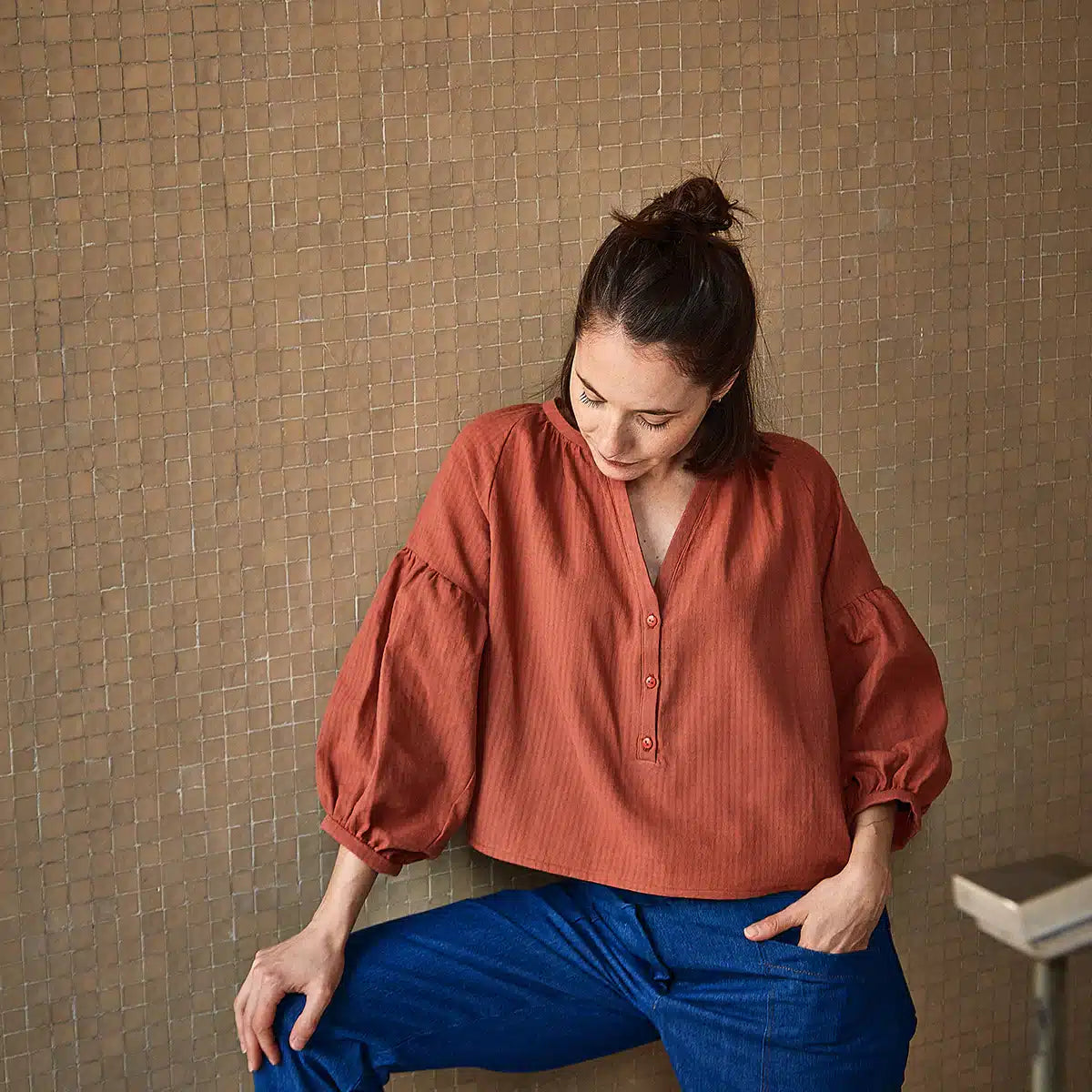 Ikatee - Okinawa blouse/jurk (papieren patroon)