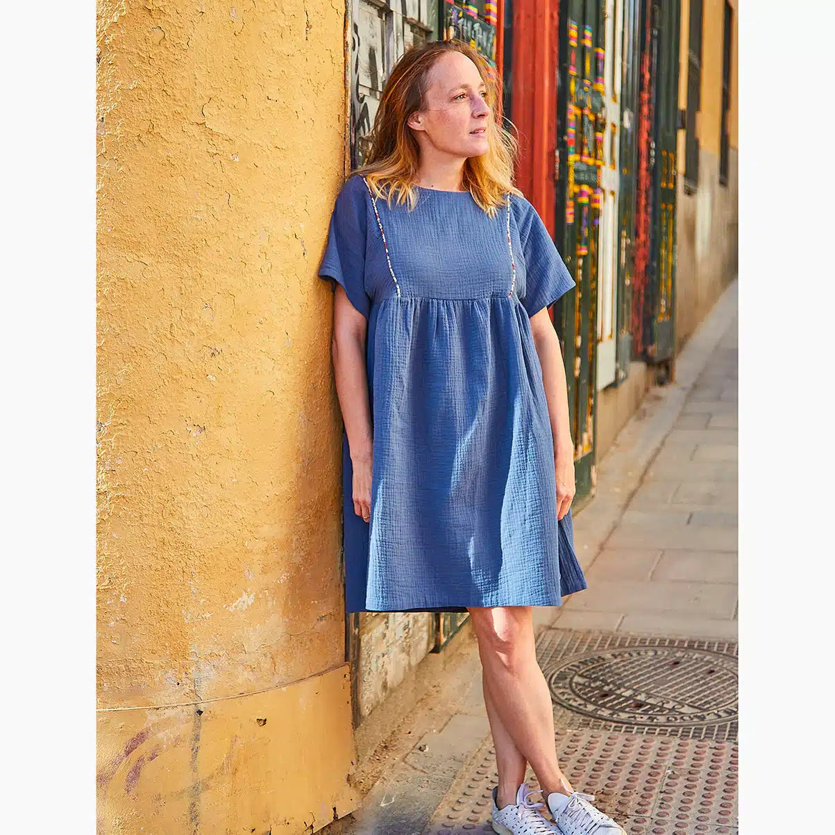 Ikatee - Sakura blouse/jurk dames (papieren patroon)