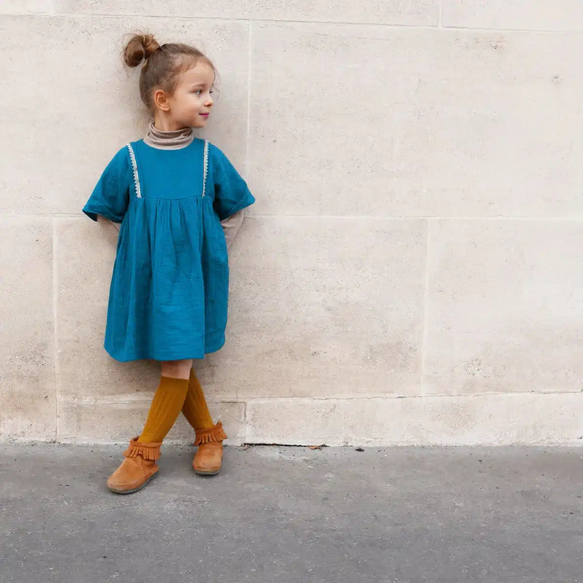 Ikatee - Sakura blouse/jurk kids (papieren patroon)