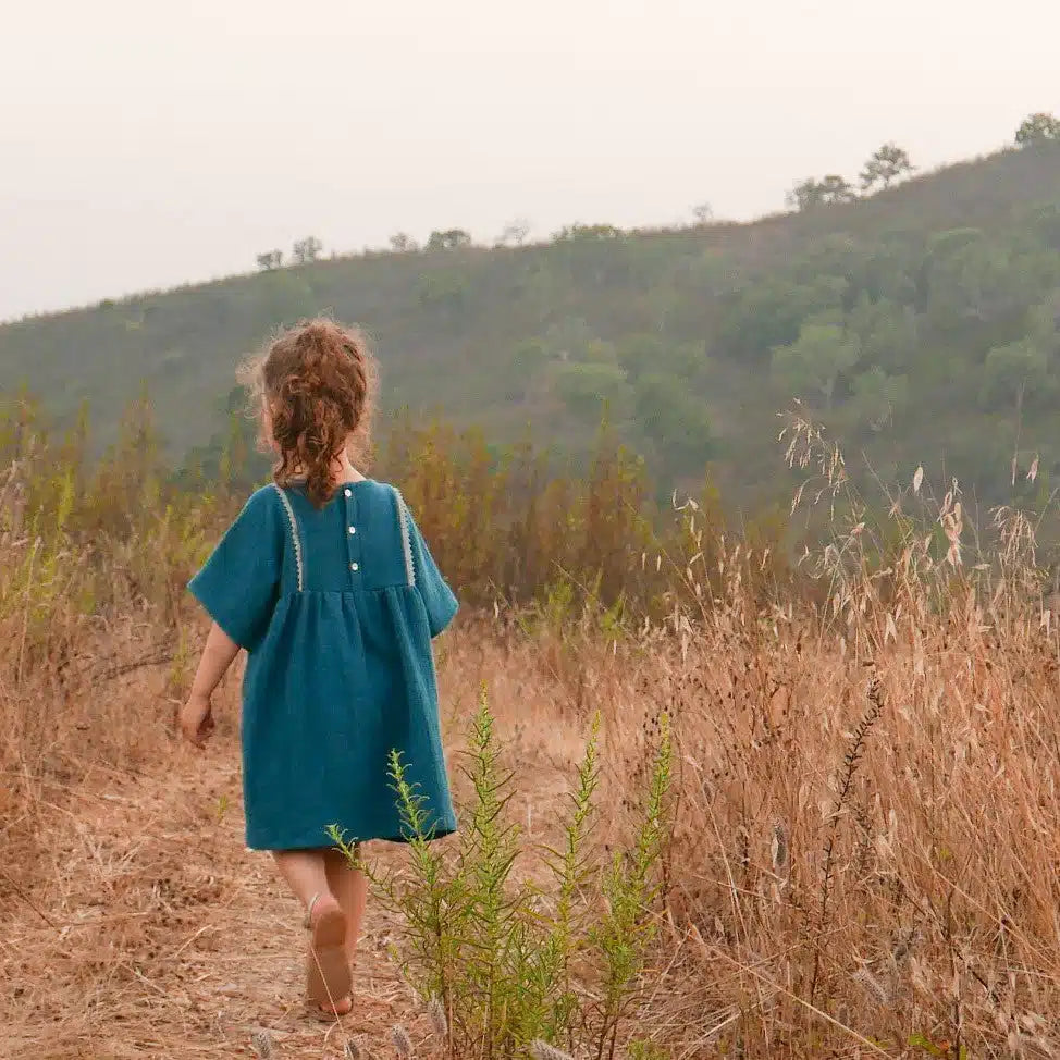 Ikatee - Sakura blouse/jurk kids (papieren patroon)