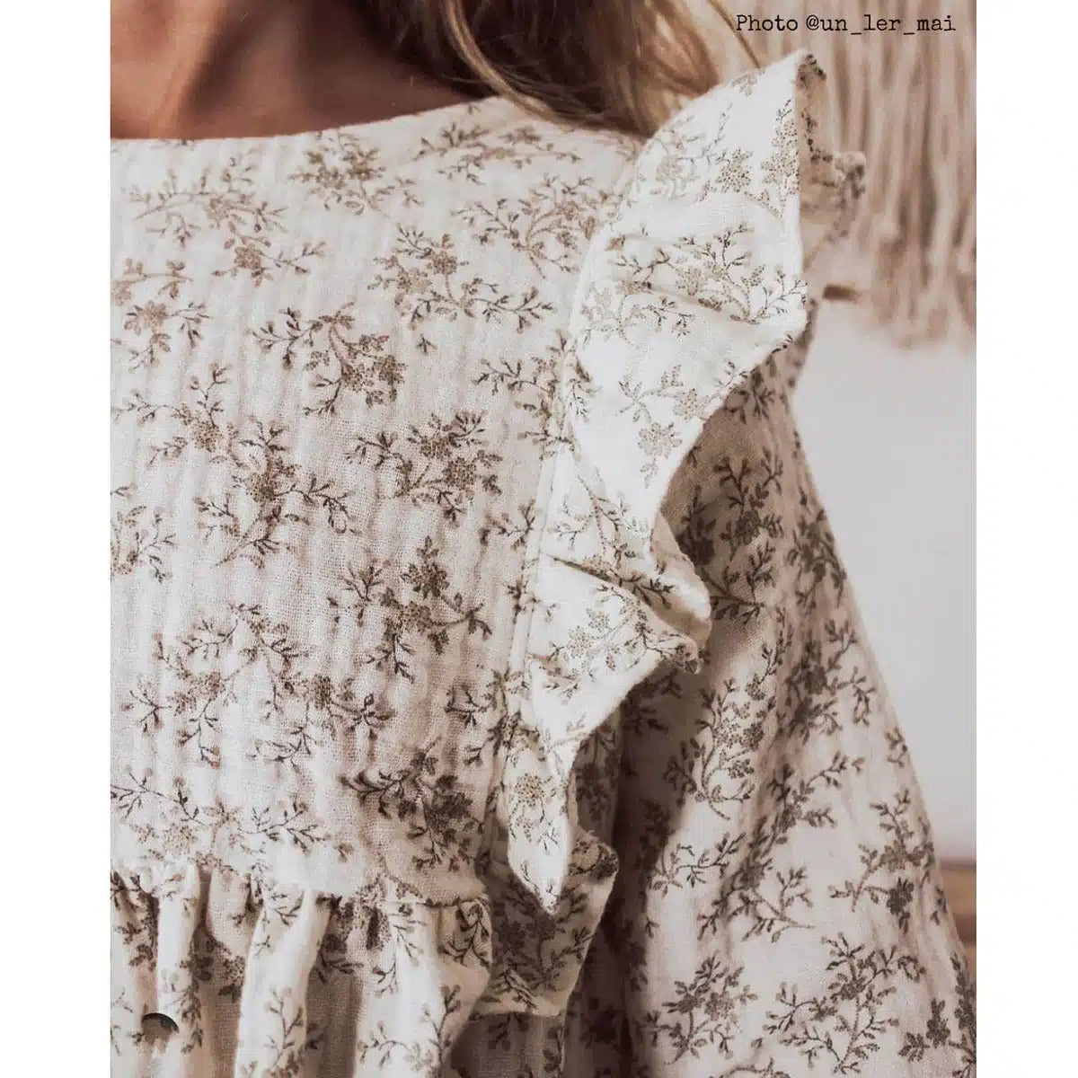 Ikatee - Stella blouse/jurk kids (papieren patroon)