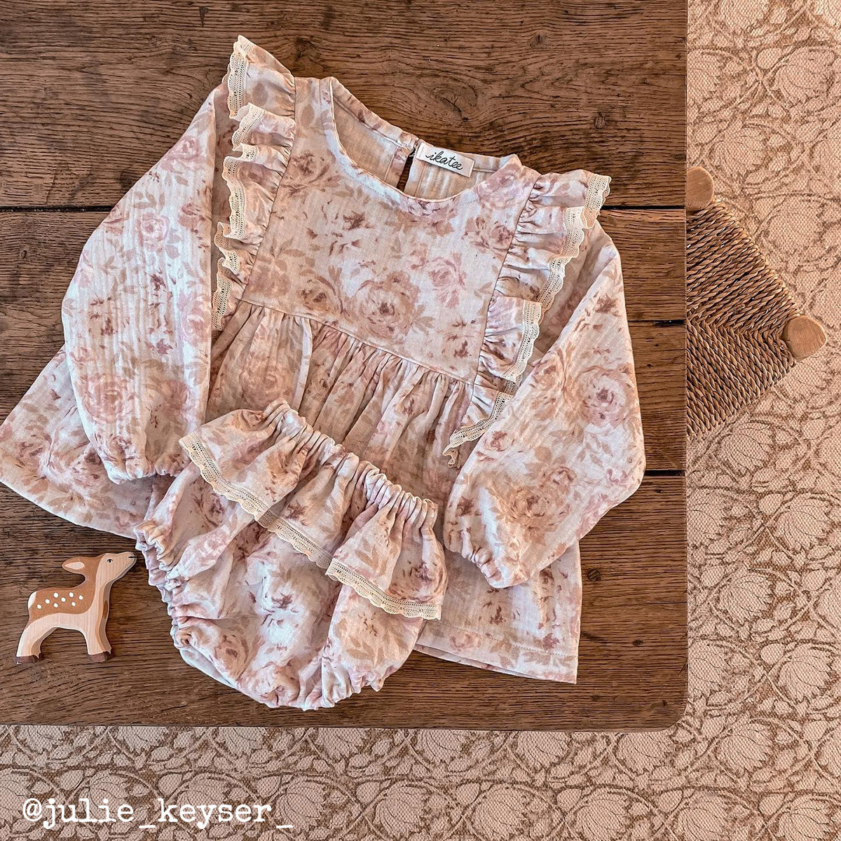 Ikatee - Stella blouse/jurk kids (papieren patroon)