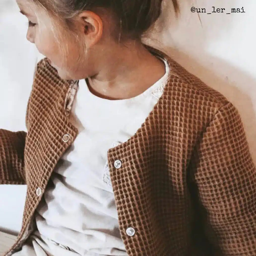 Ikatee - Vic vest &amp; jasje kids (papieren patroon)
