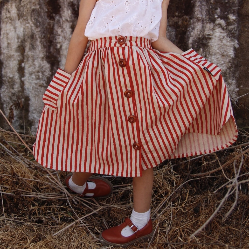 Iris May - Louise top en rok (geprint met digitale handleiding)