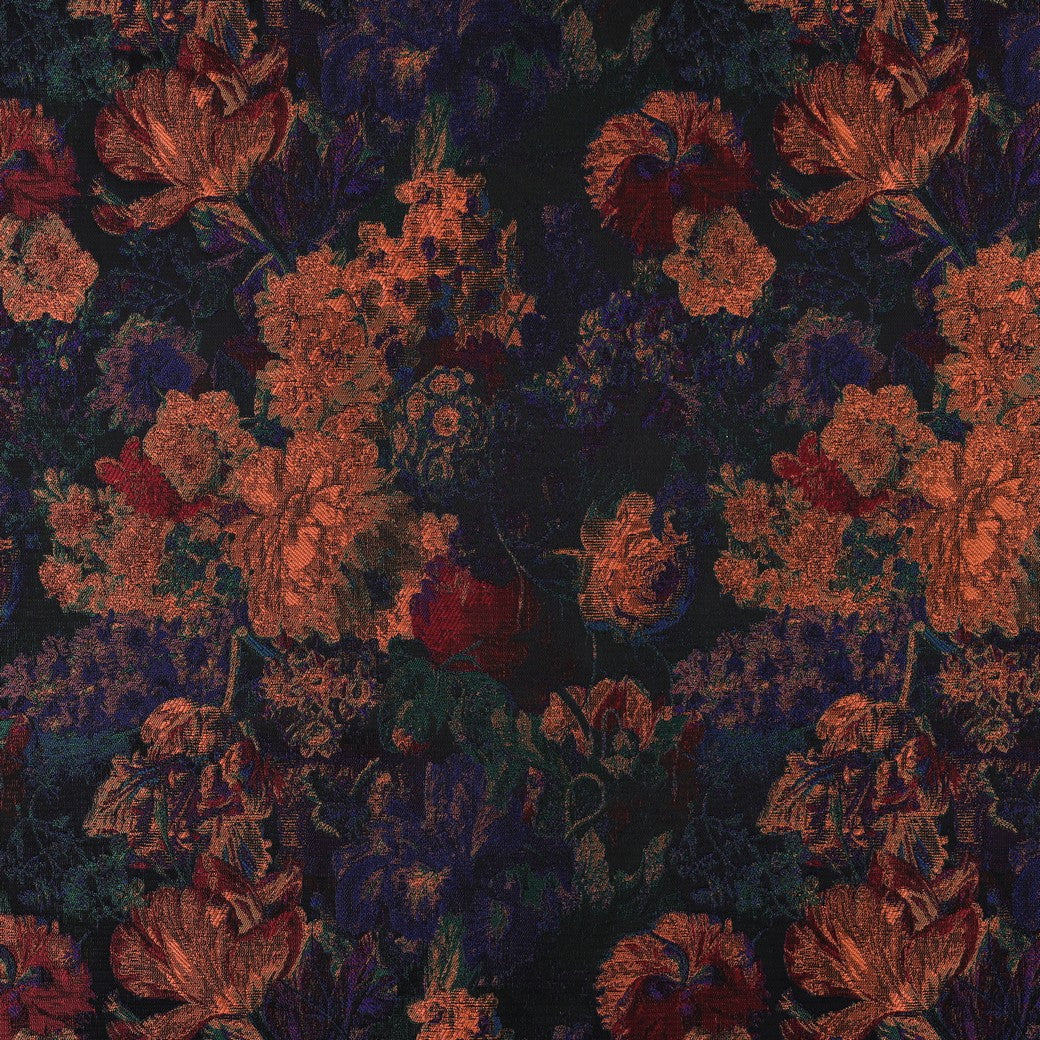 Jacquard bloemen multicolor