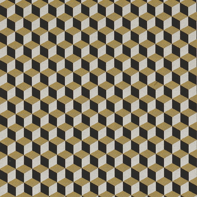 Jacquard cube geometric luxury